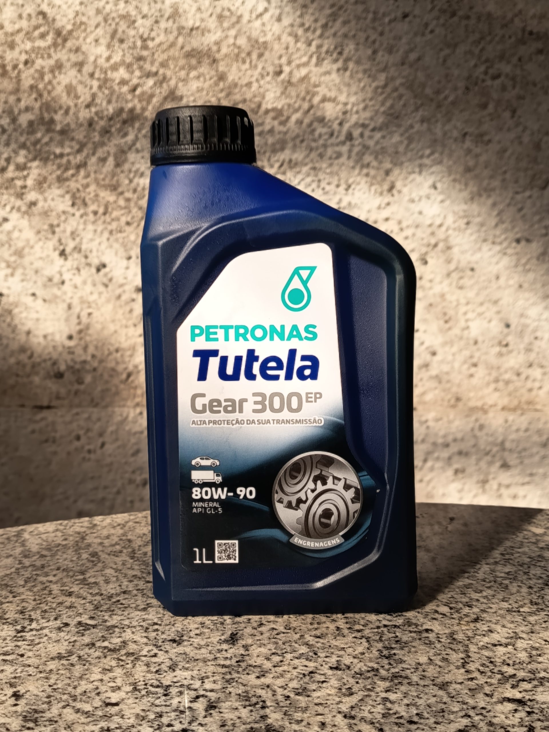 Aceite de transmisión Petronas Tutela Gear 300 EP 80W-90 1l