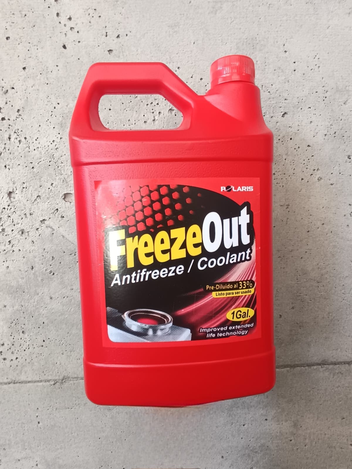Refrigerante Freeze Out Coolant Rojo 1gl