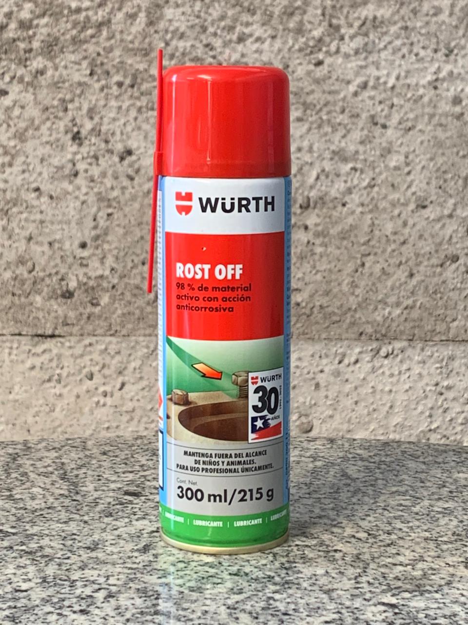 Removedor de Óxido Würth Rost off 300ml - Imagen 2