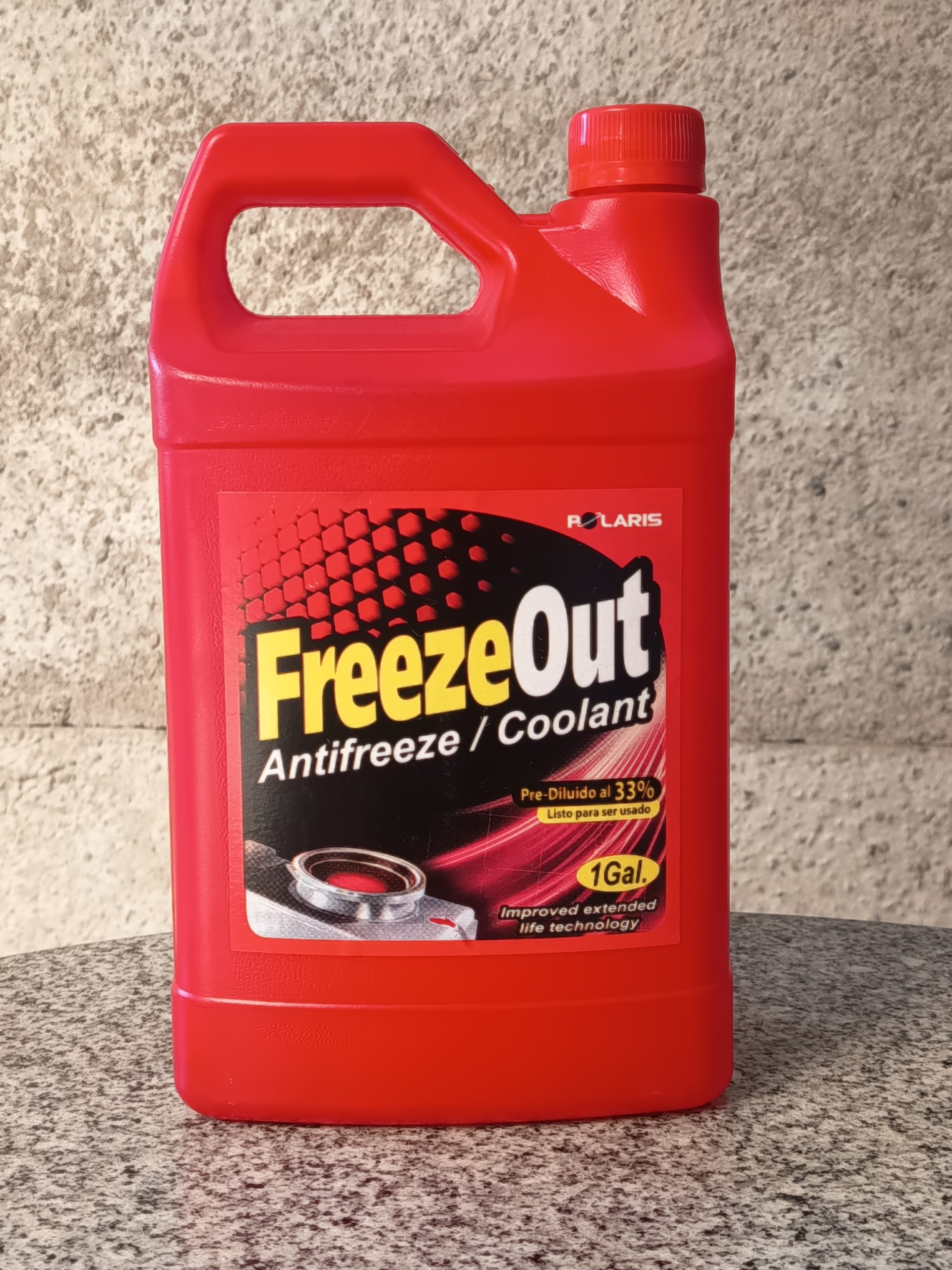 Refrigerante Freeze Out Coolant Rojo 1gl