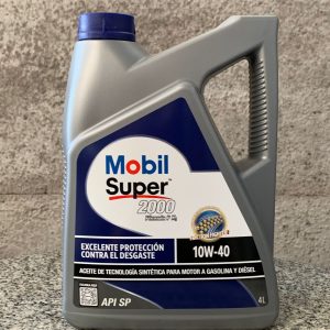 Aceite de motor Mobil Super 2000 10w-40  4L